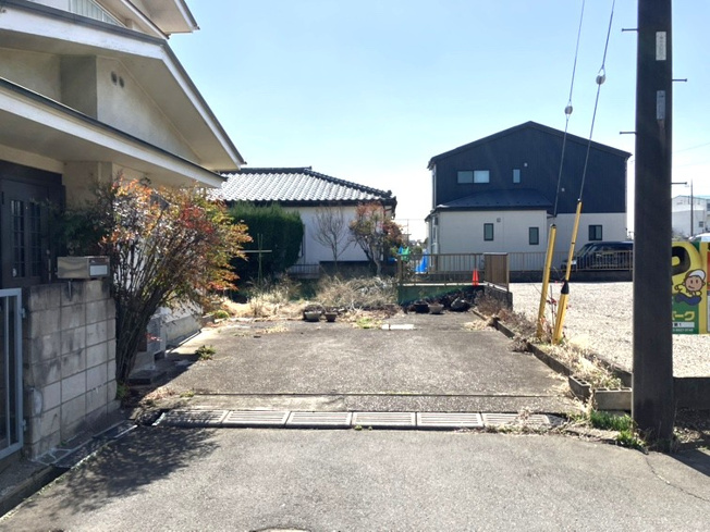 【前面道路含む現地写真】 | 川越市山田　売地