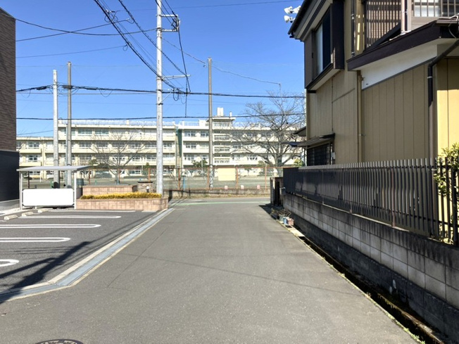 【前面道路含む現地写真】 | 川越市山田　売地