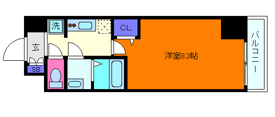 ファーストフィオーレ東灘の間取り