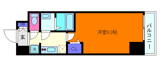 ファーストフィオーレ東灘の間取り
