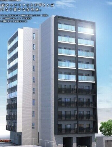 ファーストフィオーレ東灘の外観パース|こちら、外観パースです