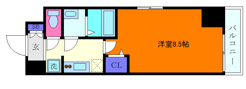 ファーストフィオーレ東灘の間取り