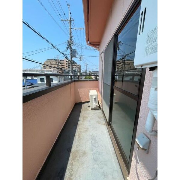 タウンハイツⅠのバルコニー