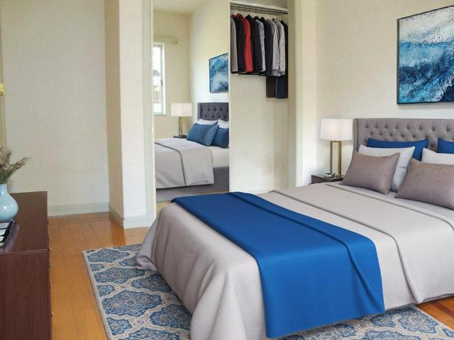 エスポアールの寝室|CGで家具等を配置したもので、家具等は含まれません。※同施工会社、同型タイプです