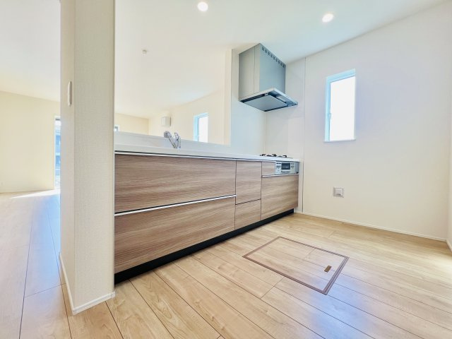 玉村板井のキッチン|作業スペースも広く快適に料理が可能なキッチン♪