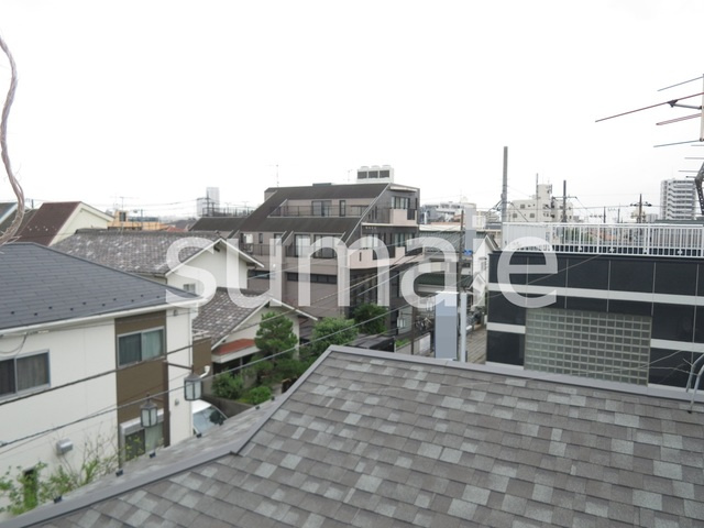 バーズフラットⅡの展望|窓からの景色です。