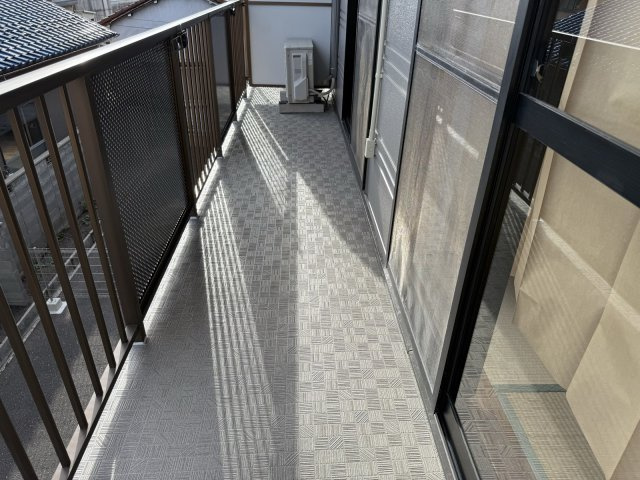 ルミナス大垣駅西のバルコニー