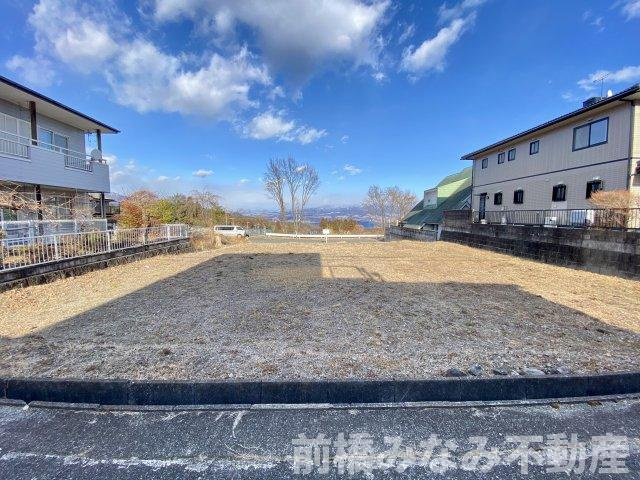【土地】渋川市渋川　約187坪の前面道路含む現地写真|前面道路含む現地写真です