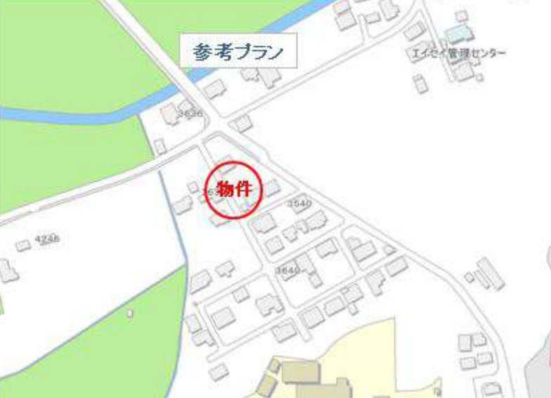【土地】渋川市渋川　約187坪の土地図