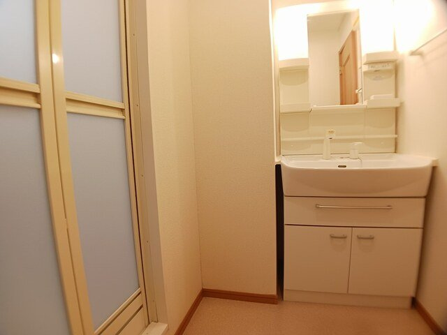 ラフレシールイーストの洗面所