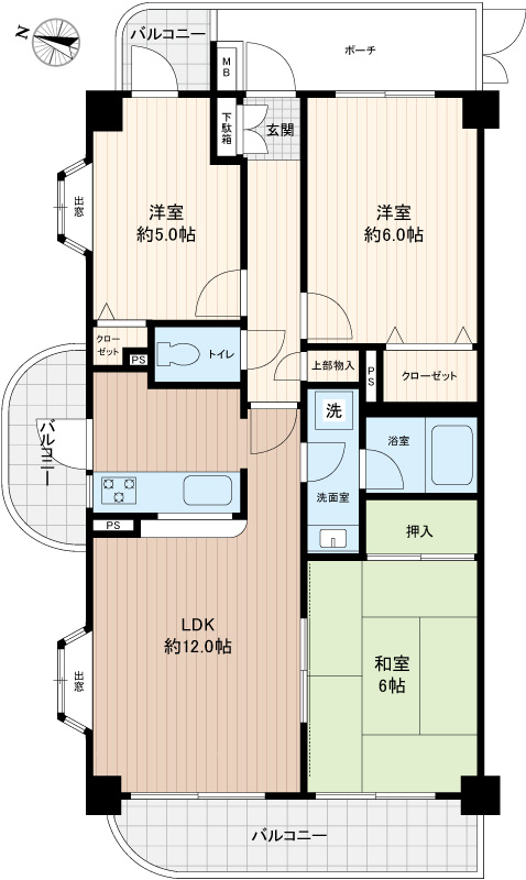 ダイアパレス与野本町