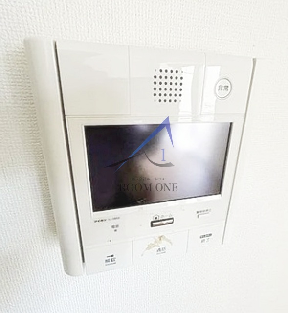 藤和シティコープ新丸子のセキュリティ|モニター付きインターホンです。
