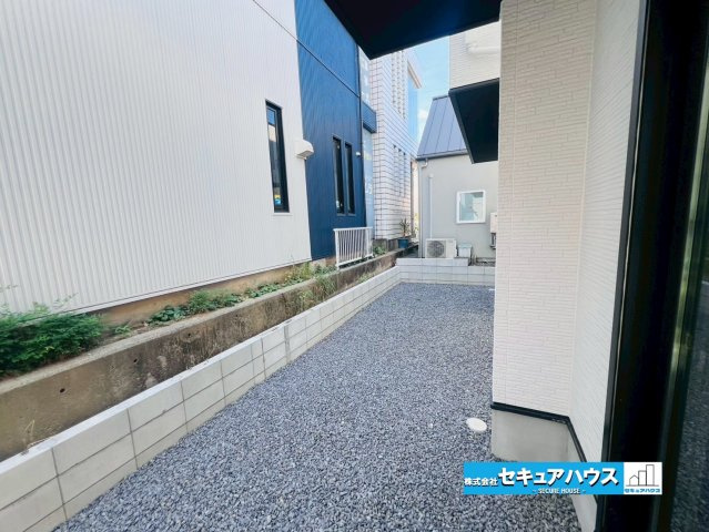 【今からご案内可能】刈谷市中手町二丁目 全2棟　の庭|【庭】
◆庭スペースではちょっとしたガーデニングやお子様の遊ぶスペースとして利用できます。