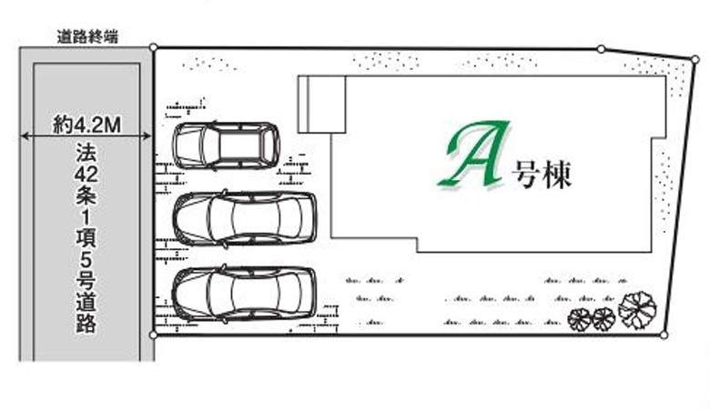 ハートフルタウン狭山笹井２期　全１棟の区画図