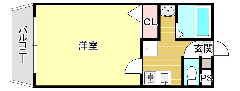 サンセット室見の間取り