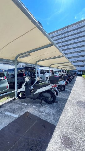 サンロイヤル武庫川サンクの駐車場|バイク置き場