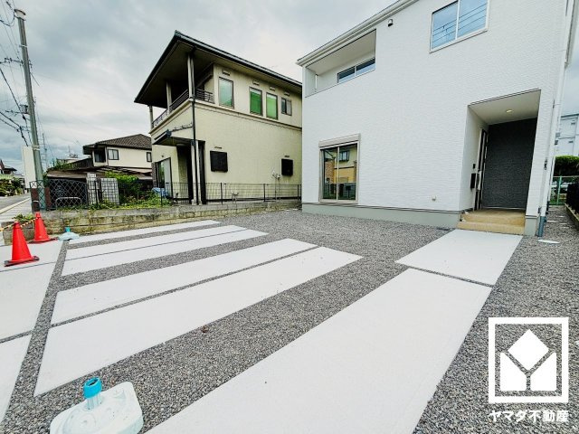 栗東市高野　2期　1号地の駐車場