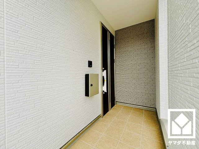 栗東市高野　2期　1号地の玄関