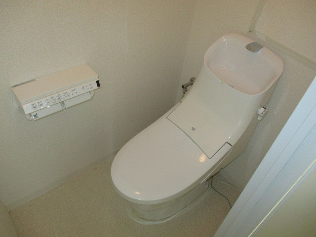 片岡山荘のトイレ