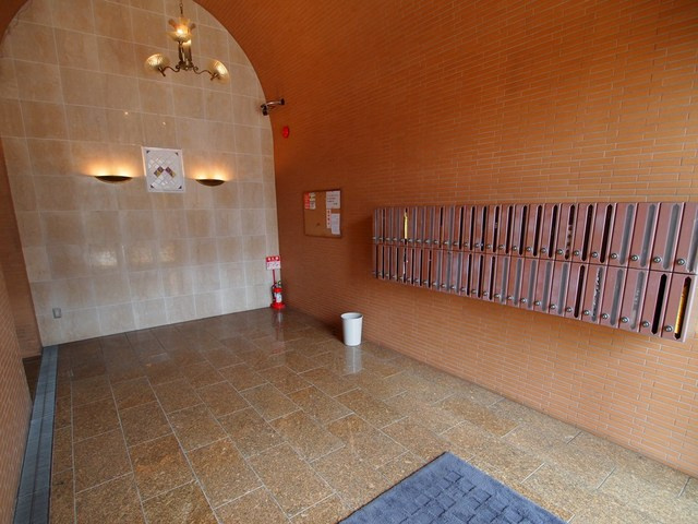 片岡山荘のエントランス