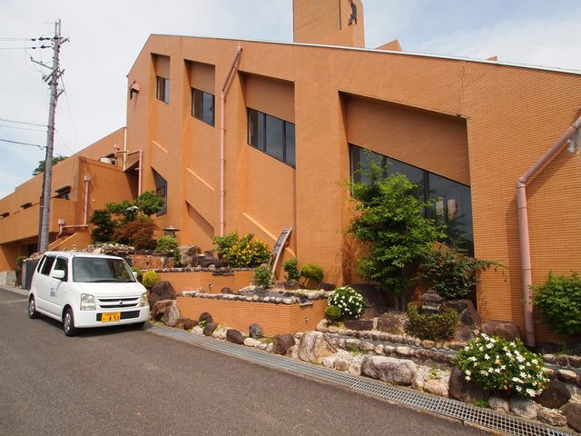 片岡山荘の外観