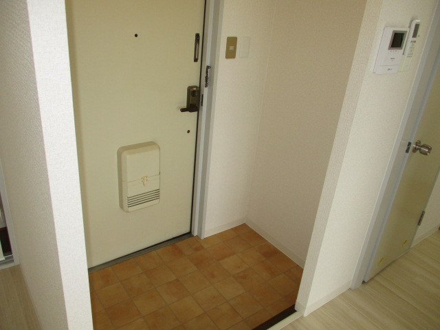 片岡山荘の玄関