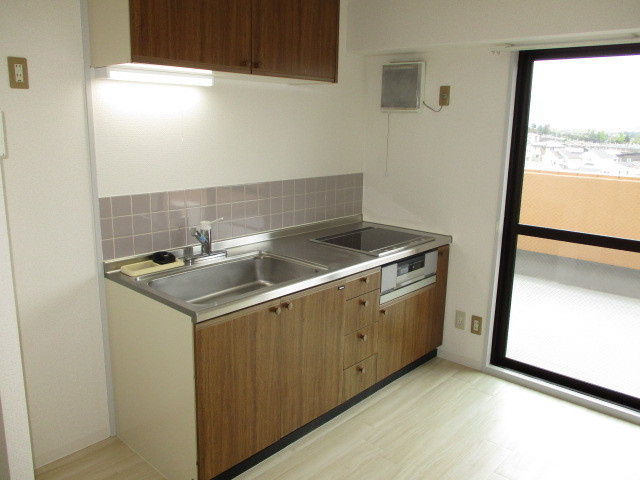 片岡山荘のキッチン