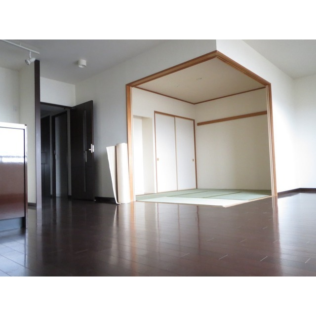 岐阜市西荘１丁目の賃貸マンションの居間・リビング