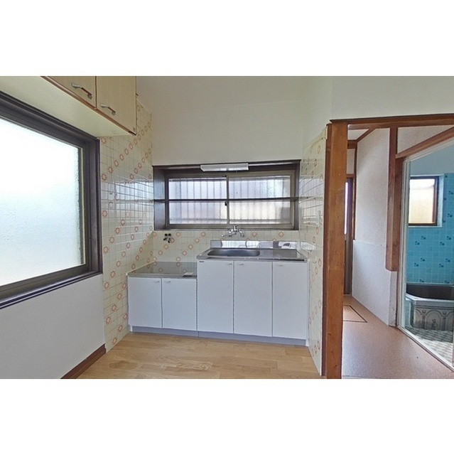 岐阜市則武の一戸建てのキッチン