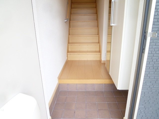 Ｇコ－ポＢ棟の玄関|きれいな玄関です