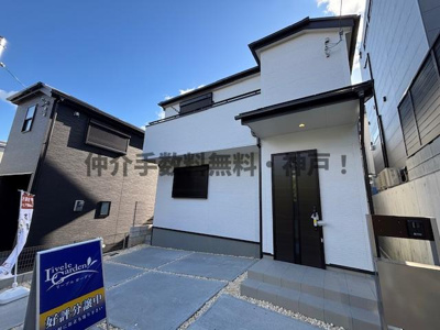 【外観】 | 神戸市垂水区仲田2丁目　新築戸建1号棟　仲介手数料無料！ | 落ち着いた雰囲気の外観です