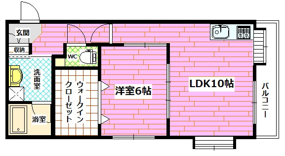 フレアコートの間取り