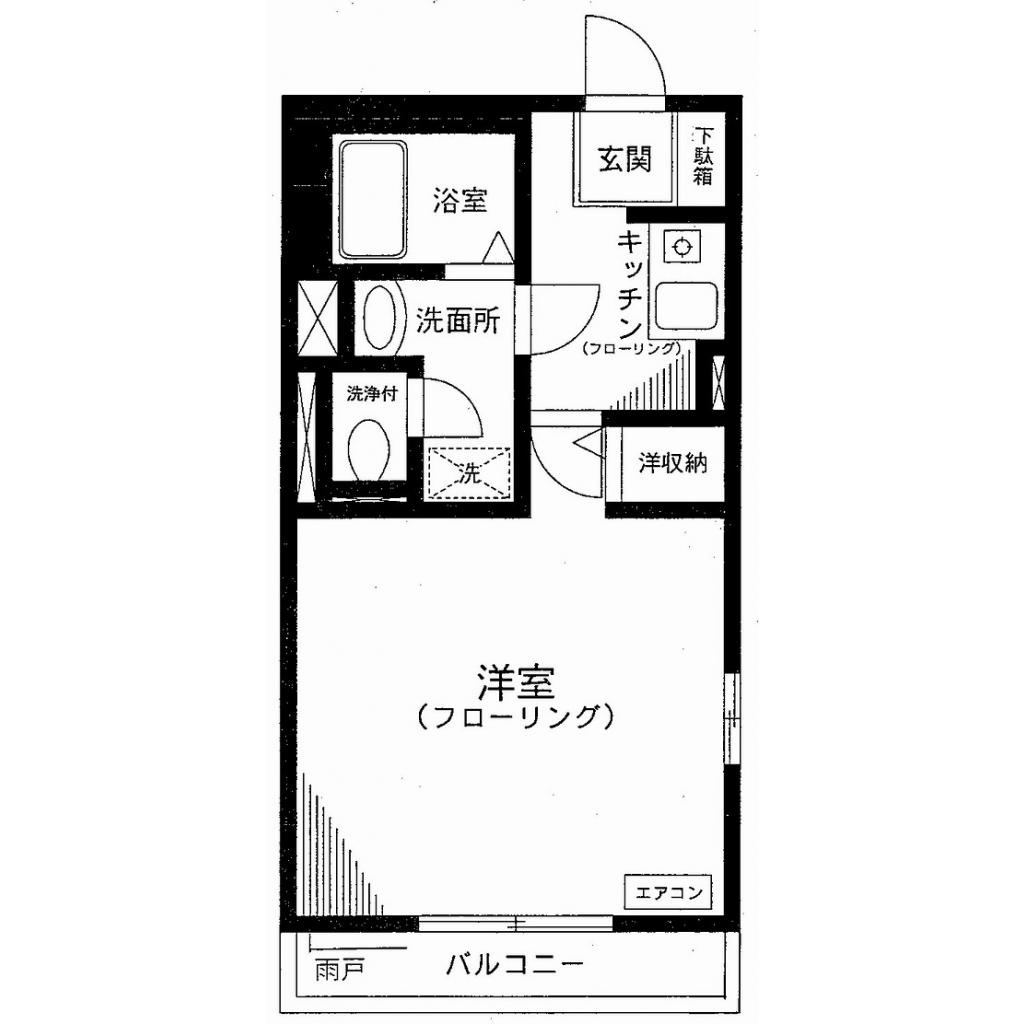 クレストパレスの間取り