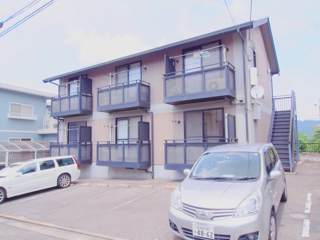 広島市安芸区矢野南１丁目のアパートの外観