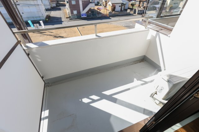 ラ・フェスタ小山のバルコニー