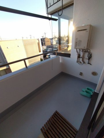 ラフェスタ小山のバルコニー