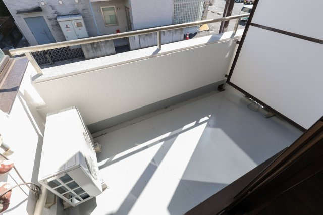 ラ・フェスタ小山のバルコニー
