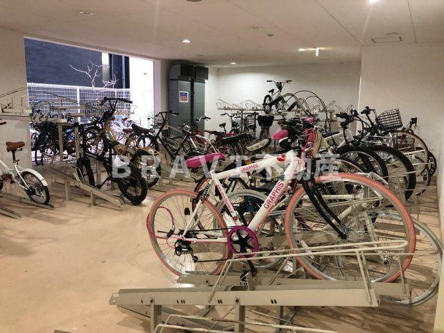 BRAVI南堀江（ブラービ南堀江）　BRAVI不動産のその他共用部分|【BRAVI南堀江】駐輪場