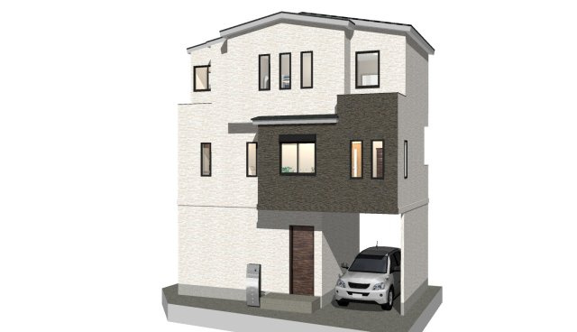 西五百住町　建築条件付き土地のその他|【キッチン/施工例】
キッチンからリビングを見渡せるため、お料理中でもお子様の様子を見守ることができますね！目を離さずに家事ができるので安心ですね！