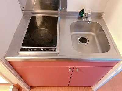 レオパレスブランシュヴァルⅢのキッチン