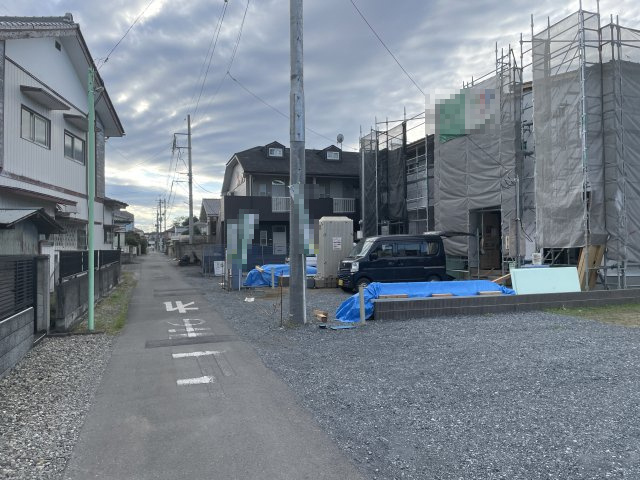 【前面道路含む現地写真】 | 深谷市上野台第59期　ワイウッドコート　新築戸建　全3区画　1号棟　 | 10/28撮影