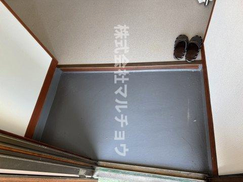コーポグリーンの玄関|落ち着いた玄関です