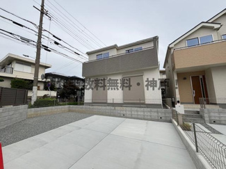 【外観】 | 神戸市垂水区神陵台9丁目　新築戸建1号棟　仲介手数料無料！ | 外観もきれいです