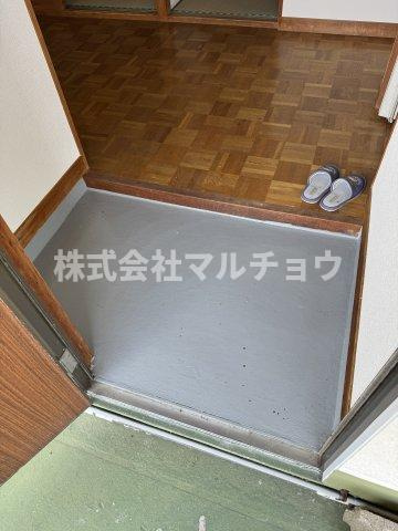 コーポグリーンの玄関|毎日通る玄関はこちらです