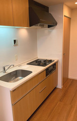 クロスレジデンス大阪新町のキッチン