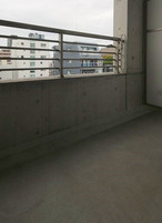 ブラービ南船場のバルコニー