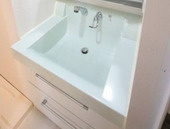 ブラービ南船場の洗面所