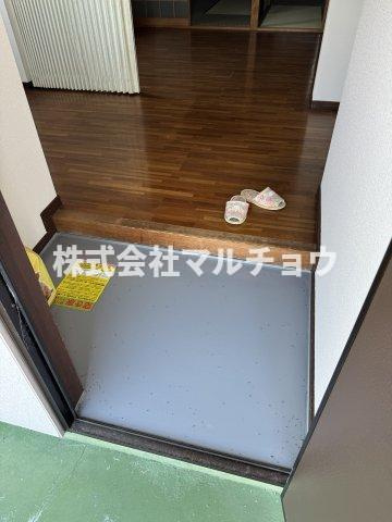 コーポグリーン２の玄関|明るい玄関です