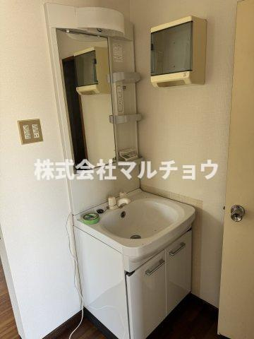 コーポグリーン２の独立洗面台|使いやすい独立洗面台です