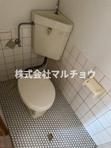 コーポグリーン２のトイレ|コンパクトで使いやすいトイレです